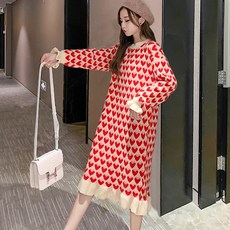 민성컴퍼니 임산부 하트 원피스