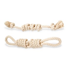 狗寵物休息繩玩具拖船玩具大套組 2, 純棉, 1套