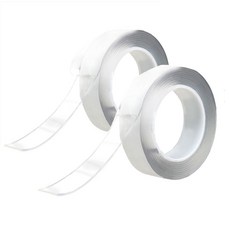 Na Home超強力魔法壓克力雙面膠帶 3cm*5m, 2個, 透明