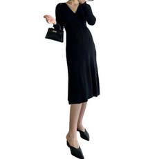 루나글램 니트 임산부 원피스 POI32