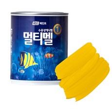 KCC숲으로 홈 앤 멀티멜 페인트, 황색, 0.9L, 1개