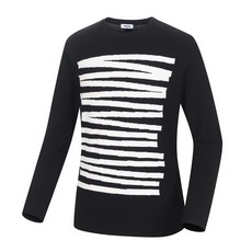 Volvik 富維克 男士高爾夫印花圓領針織衫 VMKTM201BK