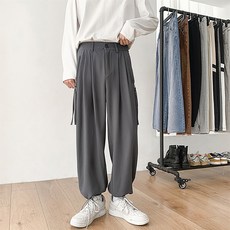 알럽홈 소프트 버튼 조거팬츠