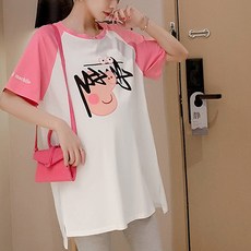 캐릭터 루즈핏 임부복 반팔티