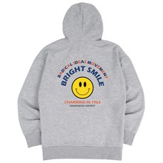 AiR Plane 笑臉圖案寬鬆連帽長袖T恤