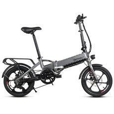 모토벨로 PAS 7단 접이식 전기자전거 350W 11.6Ah T5, 티탄 그레이, 알루미늄