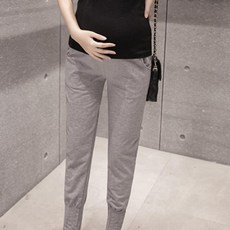 舒適的運動服樣式的孕婦褲