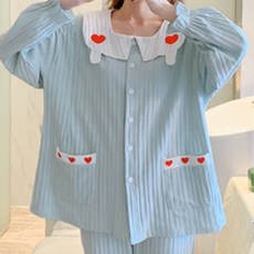 Minsung Company 孕婦愛心亮點睡衣套裝