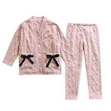 Min Sung Company孕婦蝴蝶結睡衣組