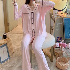 Min Sung Company孕婦實線睡衣套裝