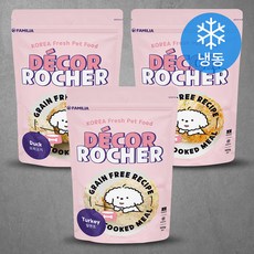 파밀리아펫푸드 강아지 화식 오리 180g + 칠면조 180g + 연어180g 세트 (냉동), 1세트
