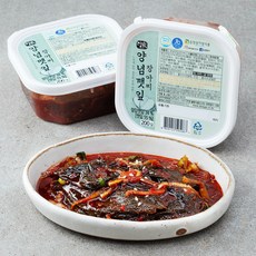 담가 양념깻잎 장아찌, 200g, 2개