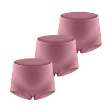 ODAMI 棉質透氣孕婦高腰內褲 3入