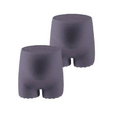 ODAMI 棉質素色高腰調整型孕婦四角內褲組 2入