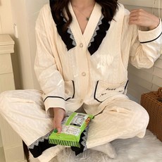 Minsung Company 奶油風孕婦睡衣