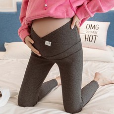 孕婦棉質羅紋內搭褲