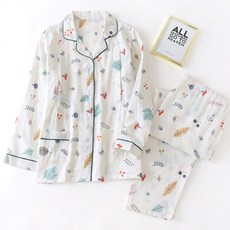 葉子蘑菇睡衣套裝