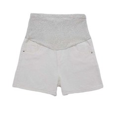 Aom Rayleigh孕婦牛仔短褲