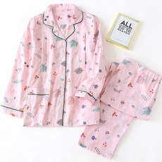 樹葉蘑菇睡衣套裝