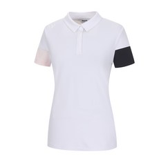 Volvik 富維克 女款高爾夫拼色短袖T恤 VLTSMD91WH09010