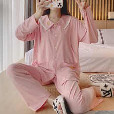 純棉涼感睡衣套裝 7086