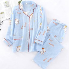 날개달린 토끼 파자마 세트