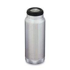 klean kanteen TK Wide保溫瓶, 銀色, 946ml