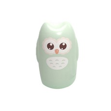 아필코 유아용 부엉이 손톱깎이 세트, 그린, 1세트