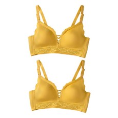 민성컴퍼니 스틸링 프론트 버클 로맨틱 모유 수유브라 2p