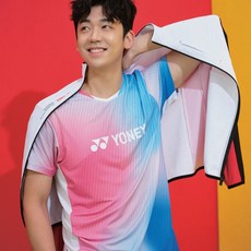 YONEX 男士 T恤 221TS015M