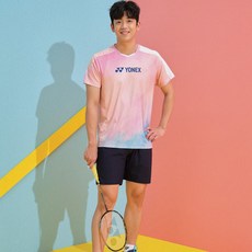 YONEX 男士 T恤 221TS011M