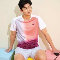 YONEX 男士 T恤 221TS005M