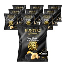 HUNTER'S Gourmet 手工洋芋片 白松露口味, 10包, 25g