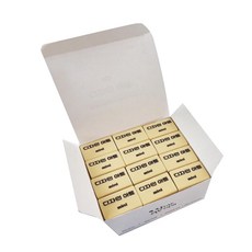 Hwarang Design 藝術橡皮擦迷你 60p, 棕色, 1套