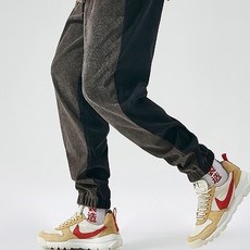 Starbean 男性配色燈芯絨束口褲