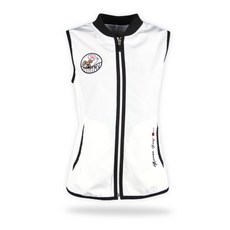 미우골프 여성용 안감 메쉬 풀집업 조끼 MW1S501