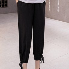 임부복 쉬폰 수트 9부 하의