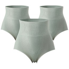 Aom 產後腹部塑身高腰內褲 3入