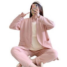 Minseong Company 空氣感孕婦睡衣上下套裝