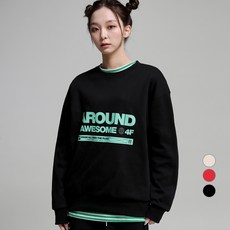 Awesomearound 女款4F字樣設計長袖上衣