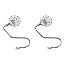 에이델라 책상 휴대용 캐릭터 가방 고리, 곰, 2개