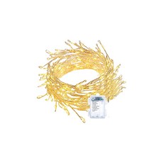 The GG 電池式裝飾燈串 2.5m 100顆, 白嫩