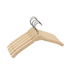 Bono商店 衣架 GH51_RD_682, 5個, 米色