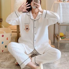Minsung Company Hi Bear 孕婦睡衣上下套裝