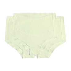 大花式大碼純色高腰孕婦內褲 3p