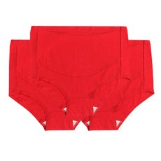 大花式大碼純色高腰孕婦內褲 3p