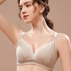 肩開式蕾絲哺乳內衣