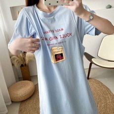 大碼休閒孕婦哺乳連身裙