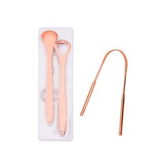 Blue Bucket舌苔刷 玫瑰金 3件組, 1套