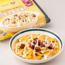 마이셰프 큐브참치 볼케이노 크림누들 떡볶이, 972g, 1개